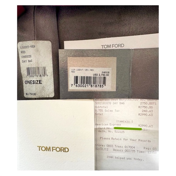 TOM FORD Shoulder bag - 2012 release - Picture 12 of 15